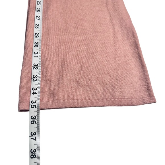 R | Label | Women | Apricot Cotton Cashmere Blend Knit Lounge Pants | Medium - Picture 6 of 9